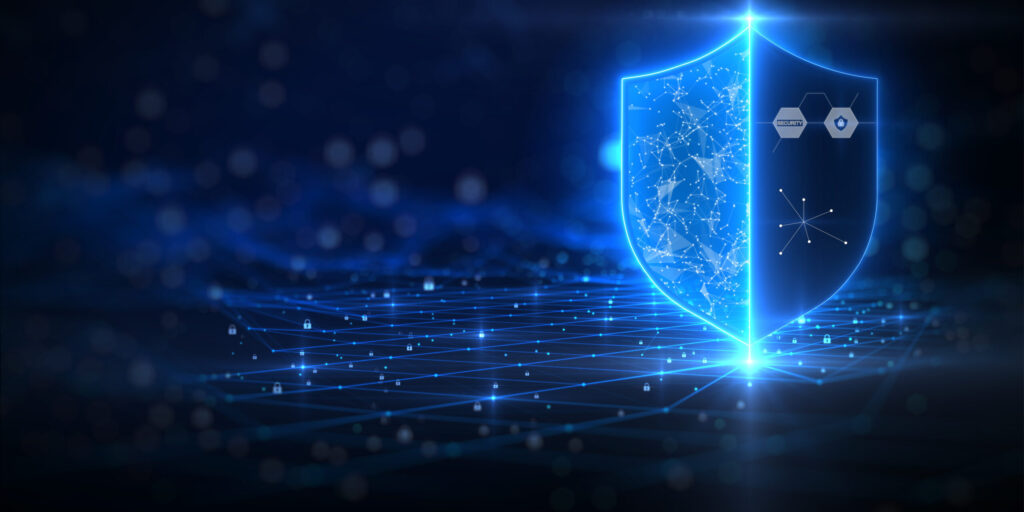 the background of cyber data protection and technology. technolo